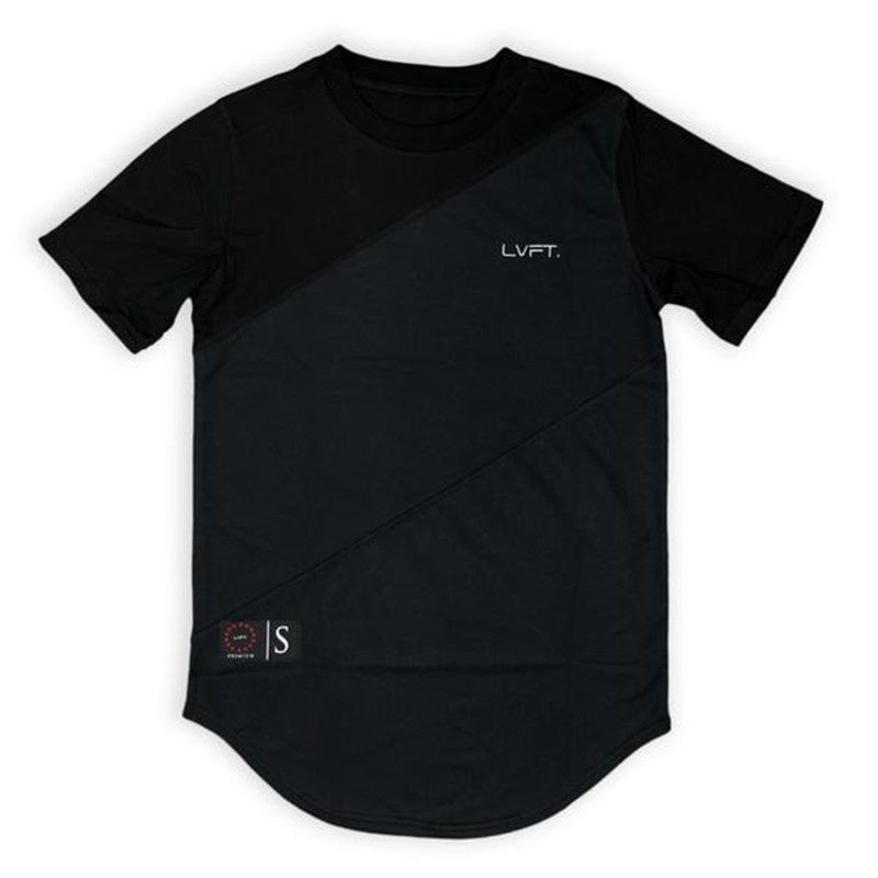 Men’s Muscle Fit Short Sleeve T-Shirt – Athletic Round Neck