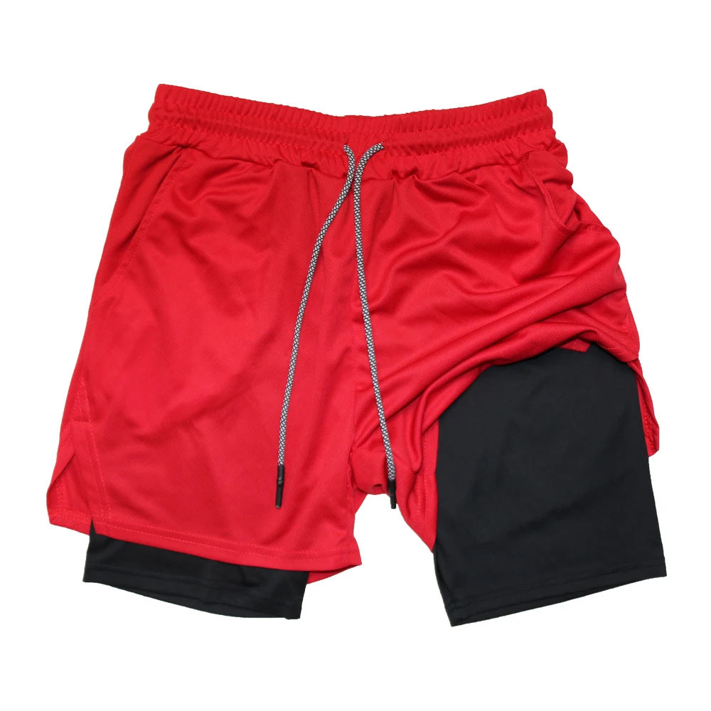 Men’s Breathable Sports Shorts – Fitness & Beachwear
