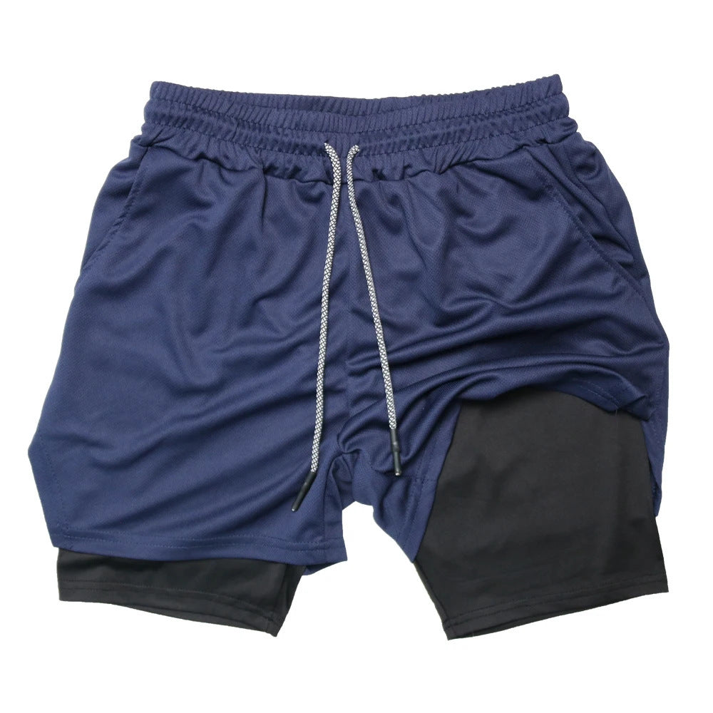 Men’s Breathable Sports Shorts – Fitness & Beachwear