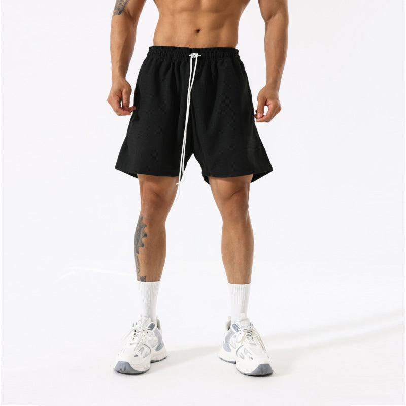 black Men's Activewear Short