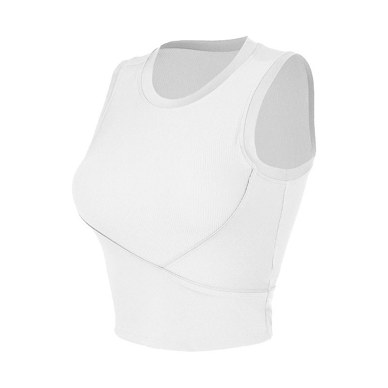 white Women’s Fashion Sports Vest