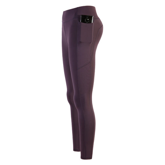 Women’s High-Waist Fitness Pants with Pockets – Sleek & Supportive