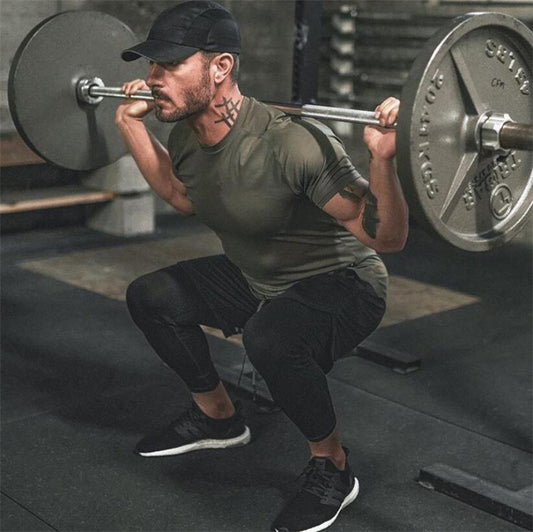 Men’s Breathable Workout T-Shirt – Lightweight Athletic Top
