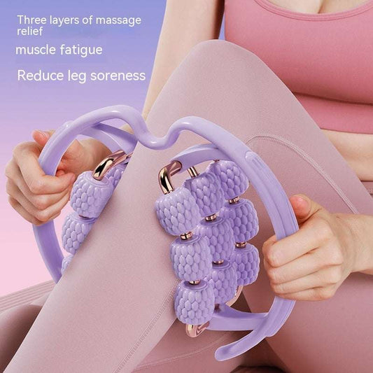 purple Foam Ring Leg Massager
