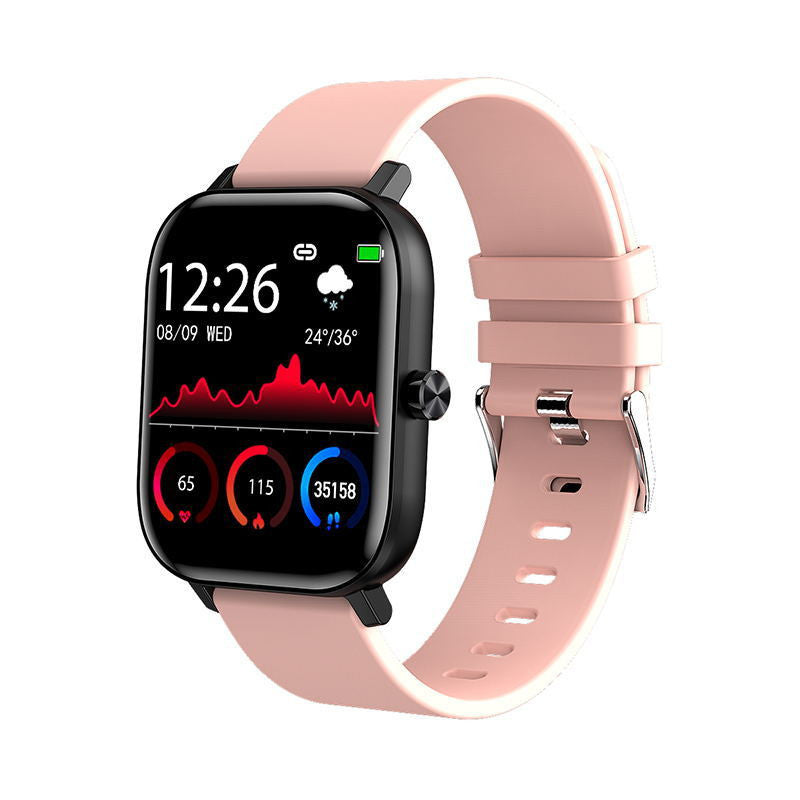 unisex smart watch - pink color - fitpulsezone