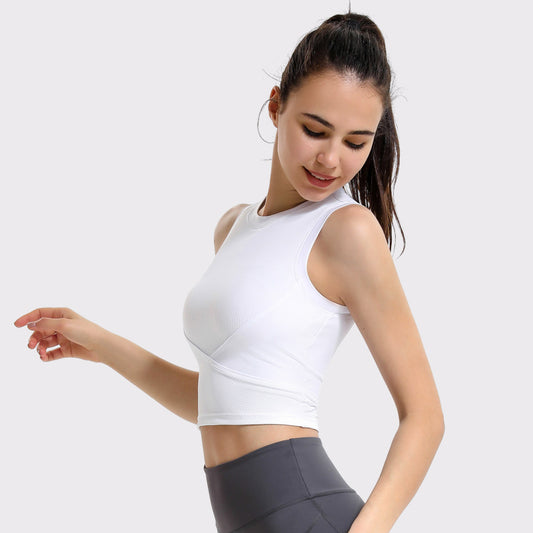 white Women’s Fashion Sports Vest